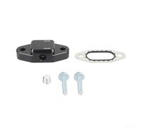 Oil Cooler Bypass Cover For LS Gen III IV Engines Featuring Optimized Internal Geometry To Facilitate Superior Heat Dissipation Flow