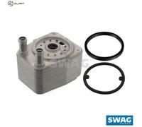 Engine oil cooler 30 10 0746 SWAG for VW SKODA AUDI SEAT