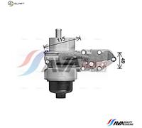 AVA Oil Cooler FD3669H for Ford Transit 300 (2006) 2.4 TDCi