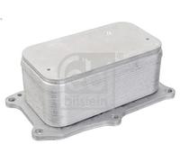Oil Cooler, engine oil FEBI 179532 for MERCEDES-BENZ ANTOS 7.698 2013-2018