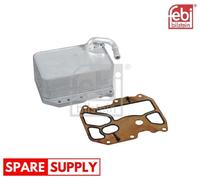OIL COOLER, ENGINE OIL FOR AUDI A4 A5 A6 A7 FEBI BILSTEIN 106498