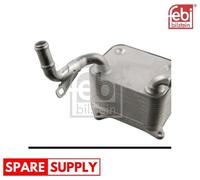 OIL COOLER, ENGINE OIL FOR AUDI A4 A5 A6 A8 FEBI BILSTEIN 107530
