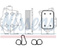 Oil Cooler, engine oil for MERCEDES-BENZ W176 W177 V177 W246 NISSENS 90873