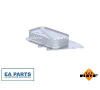 Oil Cooler, engine oil for MERCEDES-BENZ W169 NRF 31779