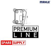 OIL COOLER, ENGINE OIL FOR MERCEDES-BENZ W202 S202 W210 S210 MAHLE CLC 38 000P
