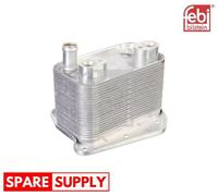 OIL COOLER, ENGINE OIL FOR MERCEDES-BENZ W203 CL203 S203 FEBI BILSTEIN 109229