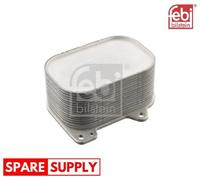 OIL COOLER, ENGINE OIL FOR SKODA OCTAVIA YETI FEBI BILSTEIN 103050
