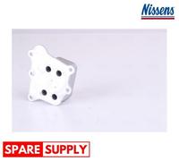 OIL COOLER, ENGINE OIL FOR SUZUKI BALENO CELERIO ESCUDO S-CROSS NISSENS 91250