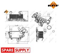 OIL COOLER, ENGINE OIL FOR VW PASSAT NRF 31264