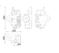Oil Cooler, engine oil MAHLE CLC 310 000S for FENDT 300 3.12 1980-1993