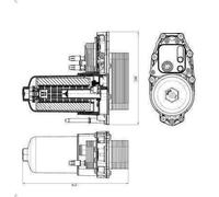Oil Cooler, engine oil NRF 31831 for DISCOVERY IV (L319) 2.7 2009-2018