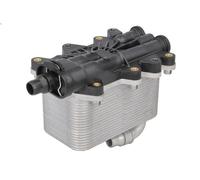 Oil Cooler, engine oil THERMOTEC D4B037TT for BMW 5 (E60) 2 2005-2009