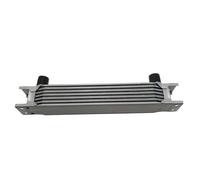 Oil Cooler Engine Universal Engine Oil Cooler AN10 7/10/13/16/19/25 Rows Oil Cooler Radiator Engine Transmission Oil Cooler Silver/Black Engine Radiator(Brown)