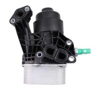 Oil Cooler Filter Housing for Au-di A1 A3 Q3 TT Sea-t Alhambra Ateca Leon Sko-da Ko-diaq Oc-tavia Superb Rapid V-W Arteon Beetle Caddy Craf-ter Golf Pa-ssat Sha-ran Ti-guan Tou-ran T6 1.6 2.0 TDI