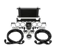 Oil Cooler KIT 10-Row Hoses AN8 Holder For Ford Mustang VI 2.3l EcoBoost L4