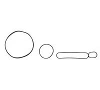 Oil cooler seal kit 77001600 AJUSA for VW TOUAREG