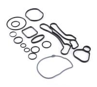 Oil Cooler Seals,Car Engine Gasket Sets 55355603 Engine Oil Cooler Gasket Seals Set Repair Kit Compatible with Astra Corsa Pontiac