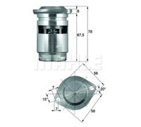 MAHLE ORIGINAL TO 1 83 Thermostat, oil cooling