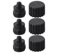 Oil Cup Components for Jandy 2133 Valve Systems Including Support for Jandy Gray 2-Way and 3-Way Valve Replacements (3-piece set)