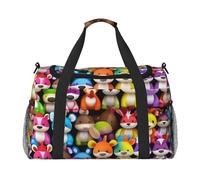 Oil Cute Schnauzer Dogs Print Daily essentials Large Capacity Hand Carry Bag for Weekend Getaways style Bags