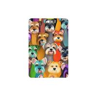 Oil Cute Schnauzer Dogs Printing 10 Pcs Car Air Freshener Hanging Sheets Scented Hanging Sheets With Rope For Home