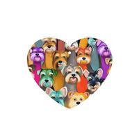 Oil Cute Schnauzer Dogs Printing 10 Pcs Car Air Freshener Hanging Sheets Scented Hanging Sheets With Rope For Home