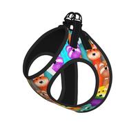 Oil Cute Schnauzer Dogs Printing Puppy Summer Vest Harness With Reflective,Dog Accessories For Small Medium Large Dogs And Cats
