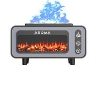 Oil Diffuser, Flame Design Air Purifier, 200ml Silent USB Humidifier with LED for Bathroom, Yoga, Office, Spa, Car and Living Room