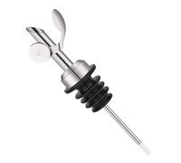 Oil Dispenser Spout - Liquid Valve, Smooth Stream Control, Compact Fluid Regulator | Airtight Weighted Seal Mechanism, Durable Spillage Prevention Unit Commercial Kitchen, Beverage Service St