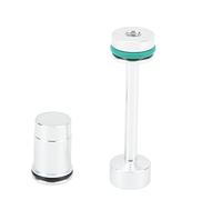 Oil Diverter Barbell Oil Galley Restrictor Plug with Bypass Valve Plug Billet High Performance Engine Protection for LS Engines LS1 LS2 LS3 LS6 LQ4 LQ9 4.8L 5.3L 6.0L 6.2L