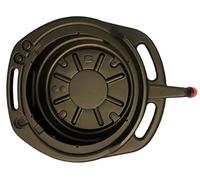 Oil Drain Pan with Cap Oil Gearbox Fuel Drain Pan Tray 15 Litre Car Motorbike EXTRA Heavy Duty Use for Oils and Antifreeze Prevent Splashing