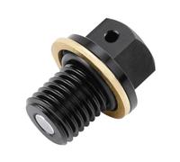 Oil Drain Plug Bolt Screw M12xP1 5 Compatible With YZ80 YZ125 YZ250 YZ250X MT 25 MT 03 YZF R2 YZF R3 CBR1000RR Z800 Motorcycle Engine Drain Plug Replacement Part(Black)