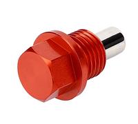 Oil Drain Plug,Car Engine Magnetic Oil Drain Plug, Titanium Alloy Oil Pan Screw,6 Sizes M12 M14 M16 M20 (M16 1.5)