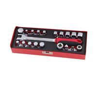 Oil Drain Plug Key Socket Set 18 Piece (Neilsen Ct1767)