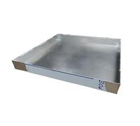 Oil Drip Tray & HVAC Drain Pan - 304 Stainless Steel 0.8mm Tray for Dog Crate Liners & AC Unit Leakage Without Drain Port