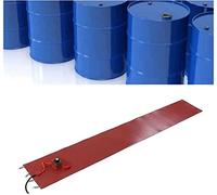Oil Drum Heater Metal Oil Drum Heater Metal Drum Heater For 53/55 Gallon, Honey Oil Barrel, Silicone Metal Oil Drum Heater Electric Heat Wrap, With Adjustable Rotary Thermostat Practical