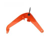 Oil Drum Lifting Clamp,Crane Forklift Top Drum Hook Spreader,Sheet Metal Clamp,for Industrial and Warehouse Use(Orange)