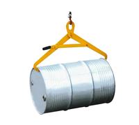 Oil Drum Lifting Clamp,Heavy Duty Barrel Hook Spreader,Sheet Metal Clamp,Load Capacity 500kg,for Steel and Plastic Drums(Style 6)