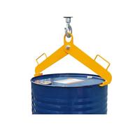 Oil Drum Lifting Clamp,Heavy Duty Barrel Hook Spreader,Sheet Metal Clamp,Load Capacity 500kg,for Steel and Plastic Drums(Style 3)