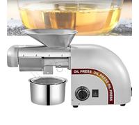 Oil Expeller, Cold & Hot Oil Extractor for Nuts, Peanuts, Sesame | Cold and Hot Oil Expeller for Nut Oil Extraction - Perfect for Peanuts, Sesame, Coconut, Hemp Seeds, and Rapeseed
