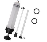 Oil Extractor Pump Syringe,200 CC Manual Fluid Extractor for Engine Oil, Gearbox & Transmission Fluid,Multi-Purpose Hand Pump with Extension Tube for Cars, Boats, Motorcycles