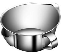 Oil Fat Separator Bowl/Stainless Steel Gravy Separator Bowl with Handle/Multi-use Grease Oiler Filter (250ml)