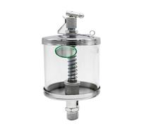 Oil Feed Cup 1 piece Iron Metric Male Thread Oil Cup Machine Tool, M8-M16 Industrial Drip Feed Oiler Clear Lubricator(M14*1.5mm*200ML)