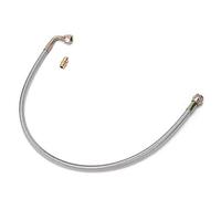 Oil Feed Pipe,Turbo Oil Feed Flange,4an Oil Feed,Turbo Oil Supply Pipe,Turbo Oil Drain Line Kit,24in Turbo Oil Feed Line AN4 Port Kit