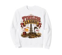 Oil Field Derrick Timeless Classic Vintage American History Sweatshirt
