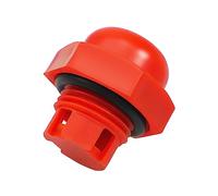 Oil Fill Cap with Sealing Ring Replace 514009761 547961 Fit for Cat 2SF 2DX 3DX 3SP Pumps Washer, Red