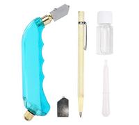 Oil Filled Glass Cutter Pen Oil Filled Glass Cutter, Glass Cutter Oil Filled Line Pen Utensil Glass Tool Glass Cutting Tool Coloring Pen Fly Cutters (Plan A1)