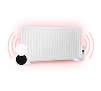 Wallander Oil Radiator 1000W Thermostat Oil Heater Ultra Flat White