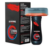 Oil Film Removal Brush for Car - Dirt Removal Clarity Improvement Solution | Car Windshield Glass Coating Oil Film Cleaner - for Front Side Mirror Rain Days Sedan RV Truck Minivan