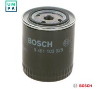 OIL FILTER 0 451 103 028 FOR LANCIA DELTA/ PRISMA 831 D.000 1.9L 4cyl DELTA I